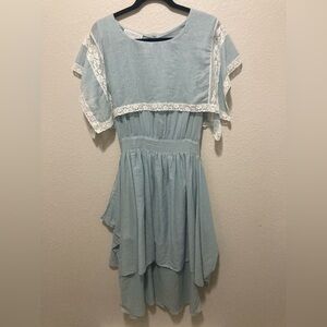 Vintage 1980s Jessica McClintock Prairiecore Cottagecore Dainty Dress Size Small